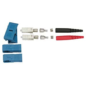 SC/UPC Singlemode Duplex 2mm Connector Red/ (10pack) SC/UPC Singlemode Duplex 2mm Connector Red/ (10pack)